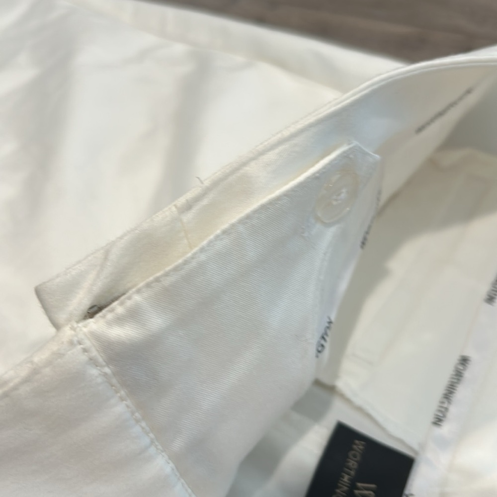 Worthington Modern Fit White Capris Comfortable and Versatile Women's Size 8 - Picture 5 of 10